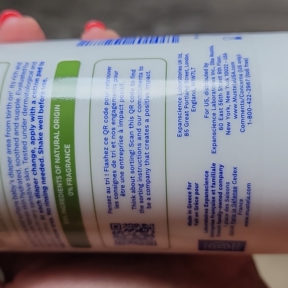 Mustela Liniment Diaper Change Cleanser - Picture 12 of 15